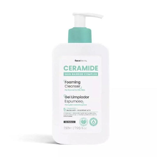 CERAMIDE Gel Limpiador Espumoso 236 mL Piel Grasa Farmex-Fonasa-Persistente 