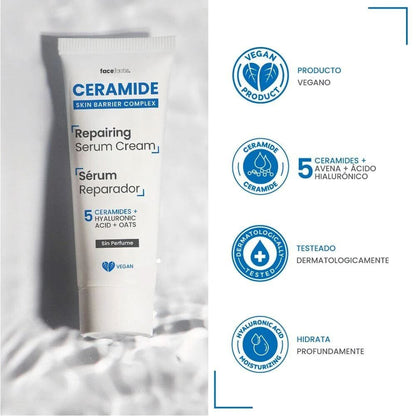 CERAMIDE Sérum Reparador 30 mL Farmex-Fonasa-Persistente 