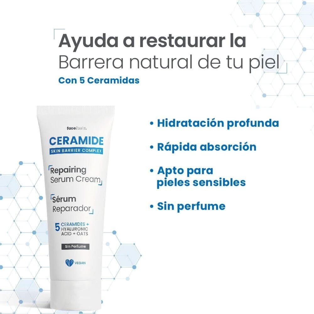 CERAMIDE Serum Reparador 30 mL Farmex-Pluxee-Persistente 