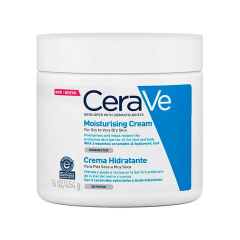 Cerave Crema Hidratante para Rostro y Cuerpo x 454 g