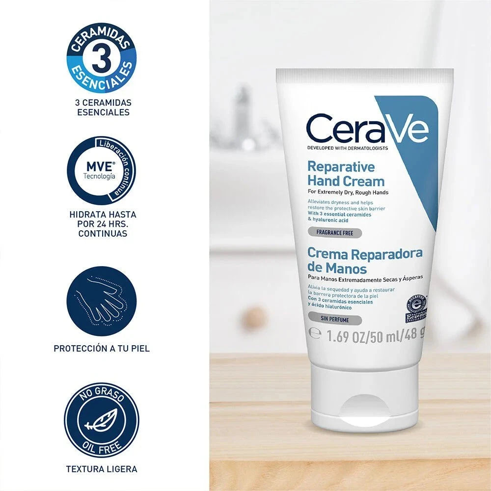 Ceravé Crema Reparadora De Manos x 50 mL cerave 