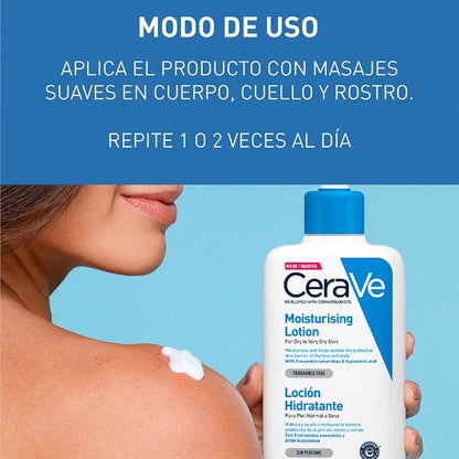 Ceravé Loción Hidratante Para Piel Seca a Muy Seca x 473 mL cerave 