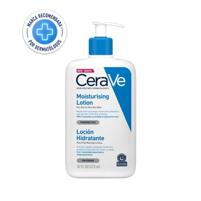 Ceravé Loción Hidratante Para Piel Seca a Muy Seca x 473 mL cerave 
