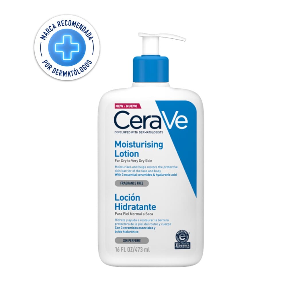 Ceravé Loción Hidratante Para Piel Seca a Muy Seca x 473 mL.