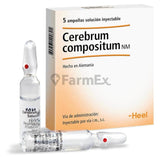 Cerebrum Compositum NM solución inyectable x 5 ampolla