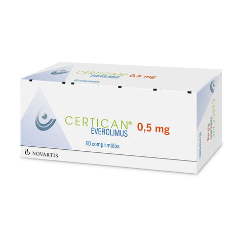 CERTICAN TAB  0.50 MG  60 COMP