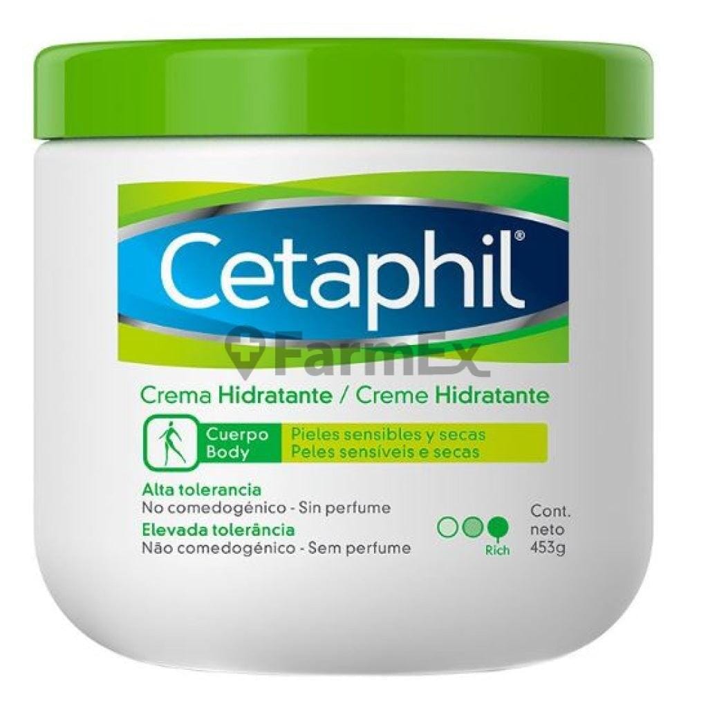 Cetaphil Crema Hidratante x 453 g Farmex-Pluxee-Persistente 
