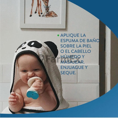 Cetaphil Dermopediatrics Espuma de Baño x 250 mL Farmex-Pluxee-Persistente 
