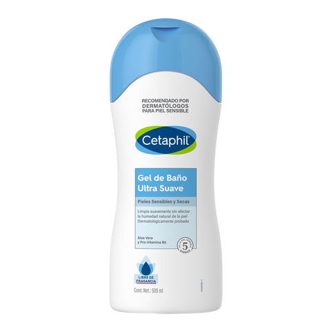 Cetaphil Gel de Baño Ultra Suave x 500 mL