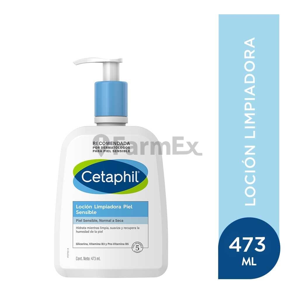 Cetaphil Loción Limpiadora x 473 mL. Farmex-Yapp-Programa-Boleta 