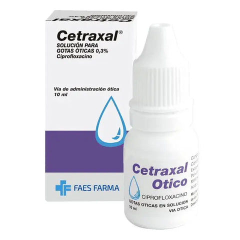 Cetraxal sol. ótica 0.3% x 10 mL "Ley Cenabast"