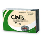 Cialis 20 mg x 1 comprimido susc-1 de 2 meses