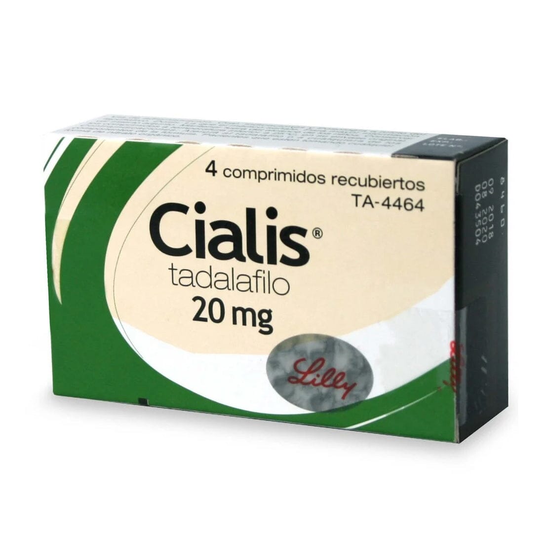 Cialis 20 mg x 4 comprimidos.