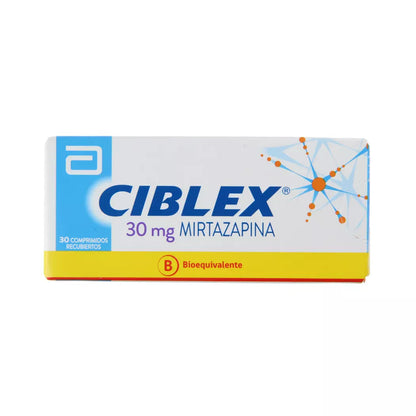 Ciblex 30 mg x 30 comprimidos " Ley Cenabast" ABBOTT 