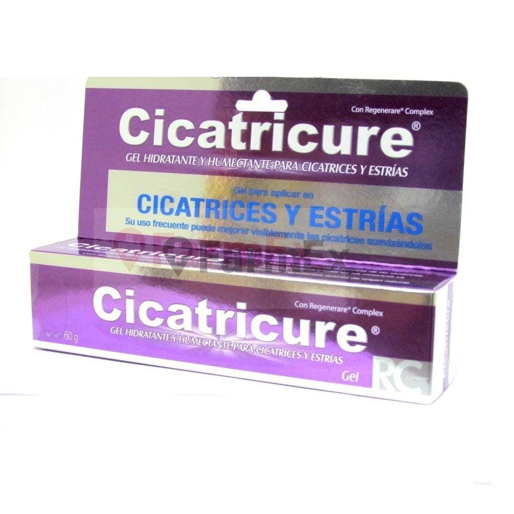 CICATRICURE Gel CICATRICES Y ESTRIAS x 60 g Farmex-Pluxee-Persistente 
