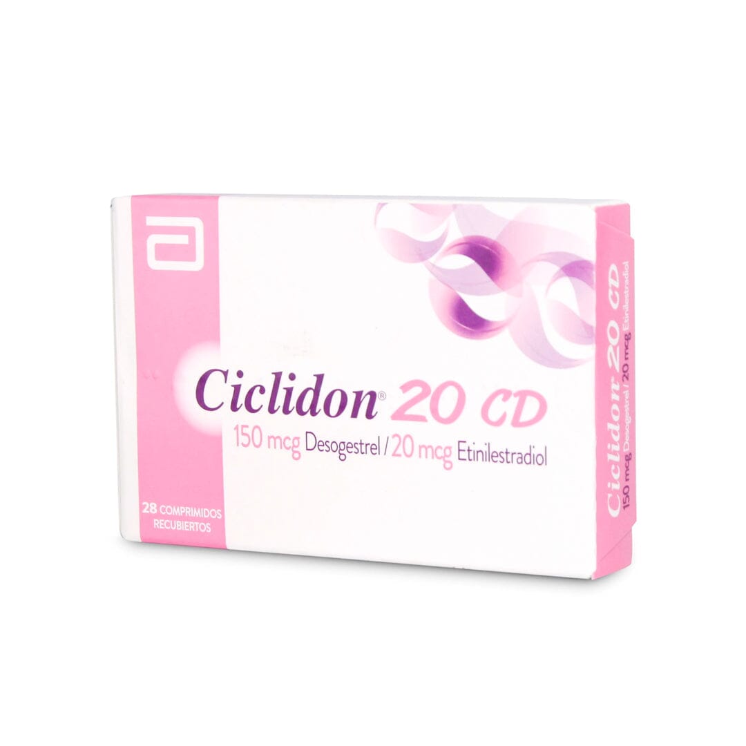 Ciclidon 20 CD x 28 comprimidos.