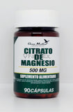 Citrato de Magnesio 500 mg x 90 cápsulas.