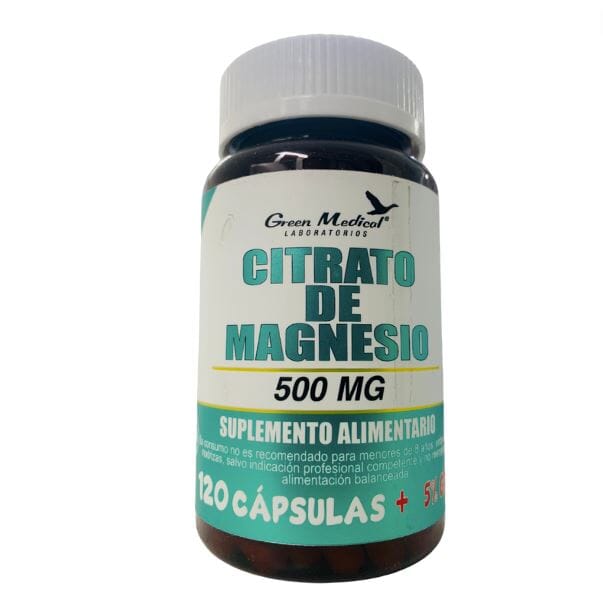 Citrato de Magnesio x 120 cápsulas Farmex-MiaHealth-Persistente 