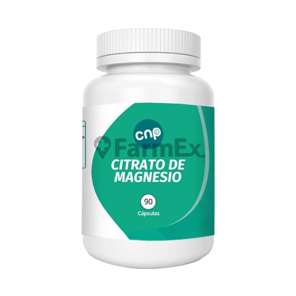Citrato de Magnesio x 90 cáps Farmex-Fonasa-Persistente 