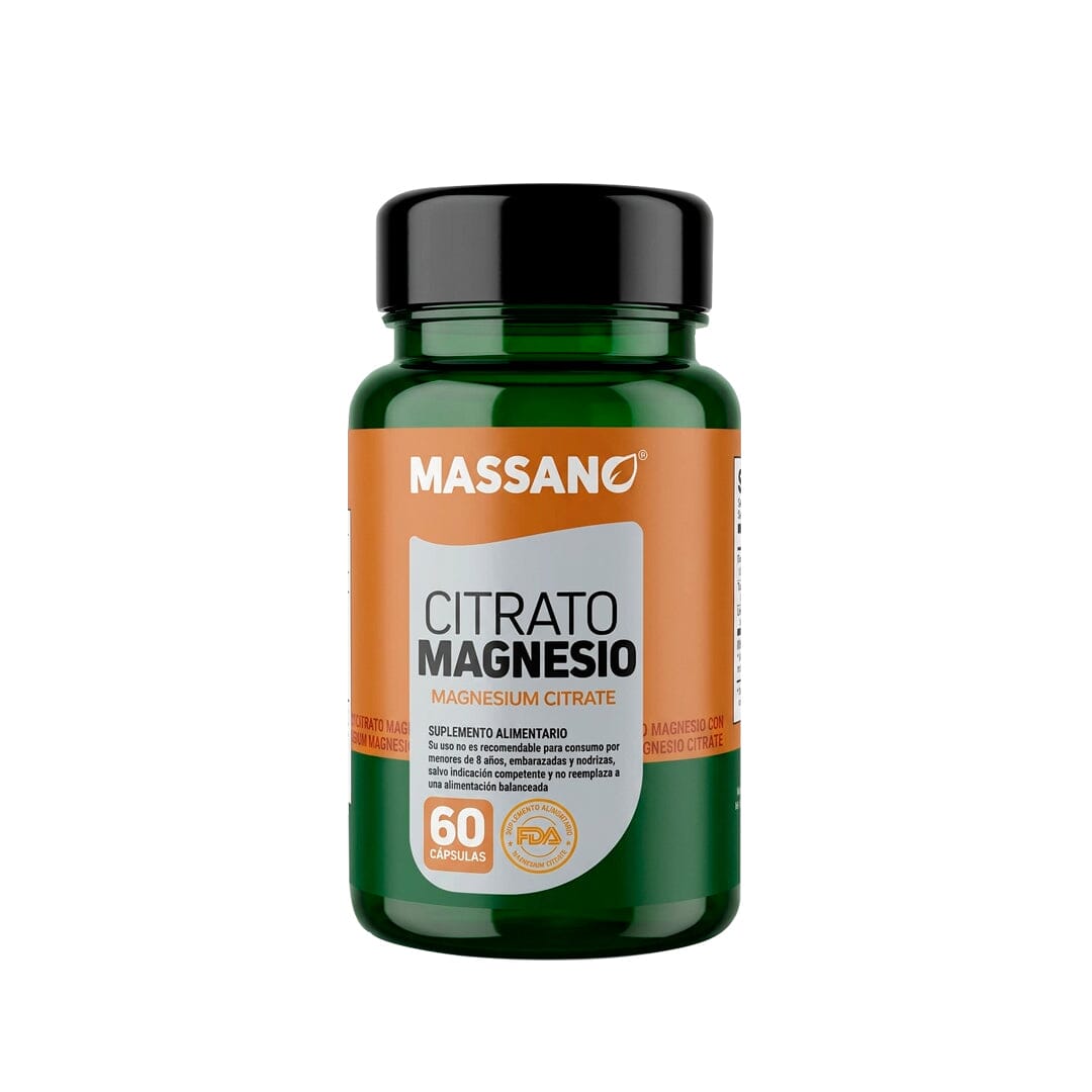 Citrato magnesio x 60 cápsulas.