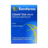 Clavam Duo Suspensión Oral 400 / 57 mg x 70 mL.