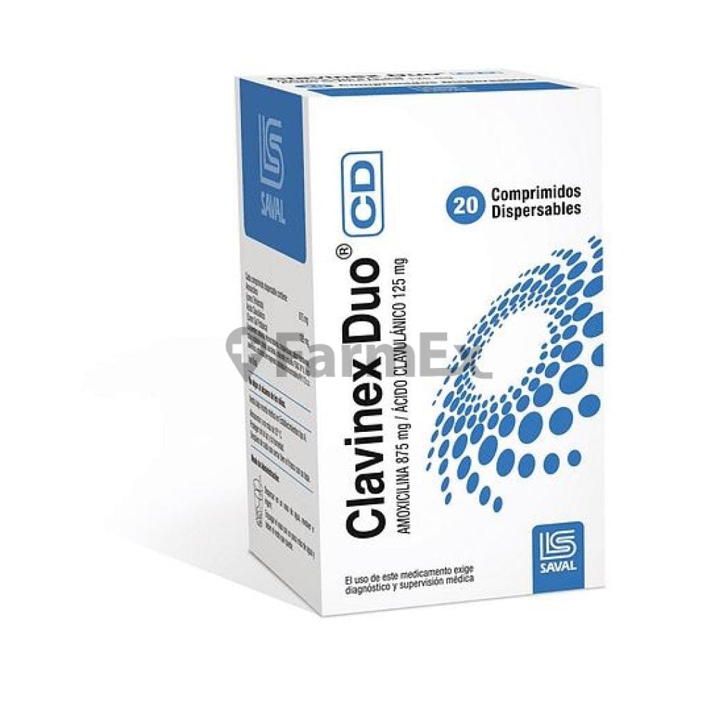 Clavinex Duo CD x 20 comprimidos