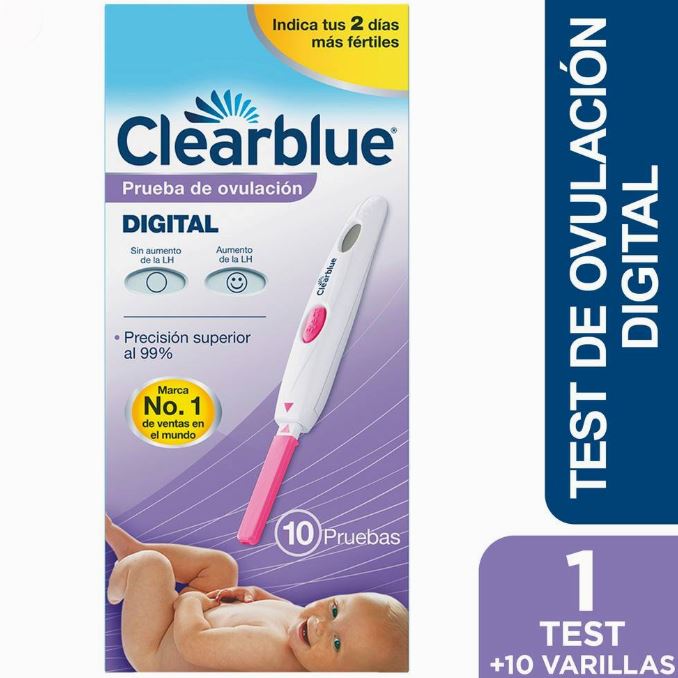 Clearblue test de ovulación digital Abbott 