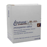 Clexane 80 mg / 0.8 mL x 10 Jeringas prellenadas "Ley Cenabast"