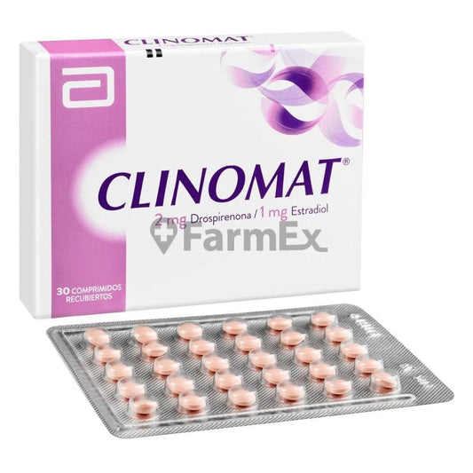 Clinomat 2 mg x 30 comprimidos Farmex-VidaTres-Persistente 