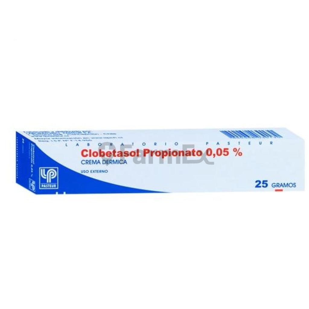 Clobetasol 0,05 % Crema Dérmica x 25 g.