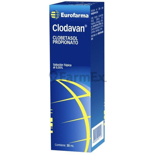 Clodavan Sol. Tópica 0,05% x 30 mL Farmex-MiaHealth-Persistente 