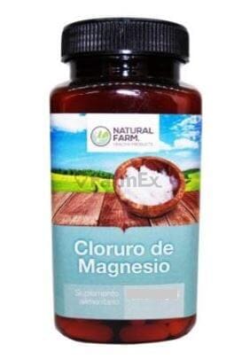Cloruro de Magnesio x 60 Cápsulas Farmex-MiaHealth-Persistente 