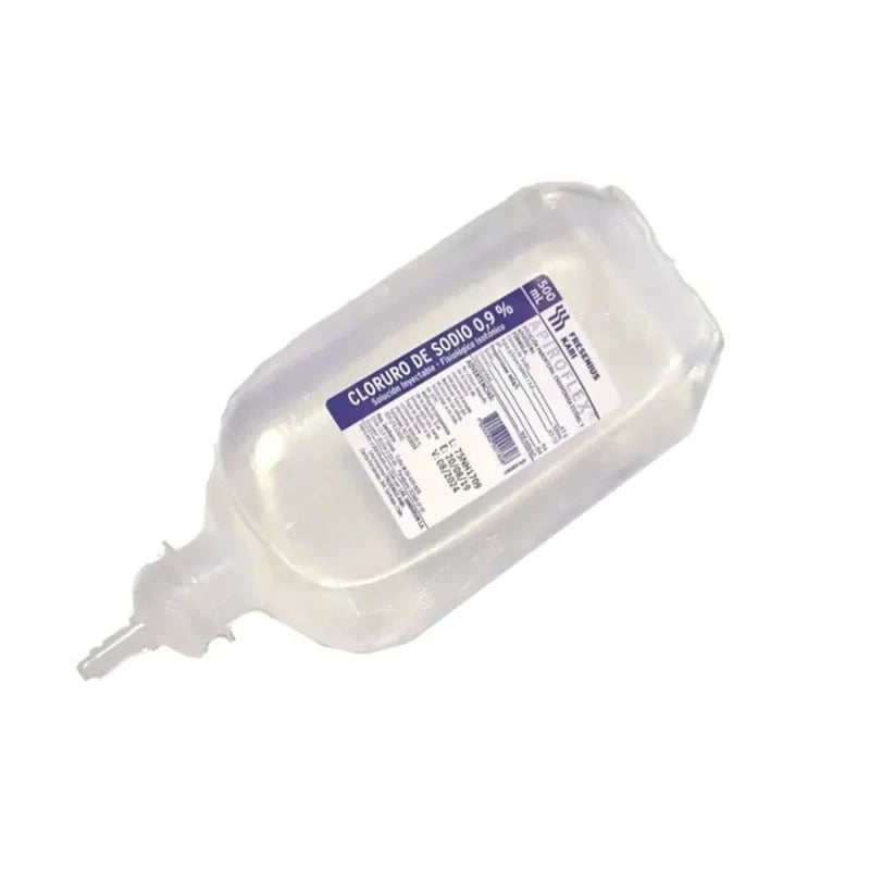 Cloruro de sodio 0,9% x 500 mL fresenius 