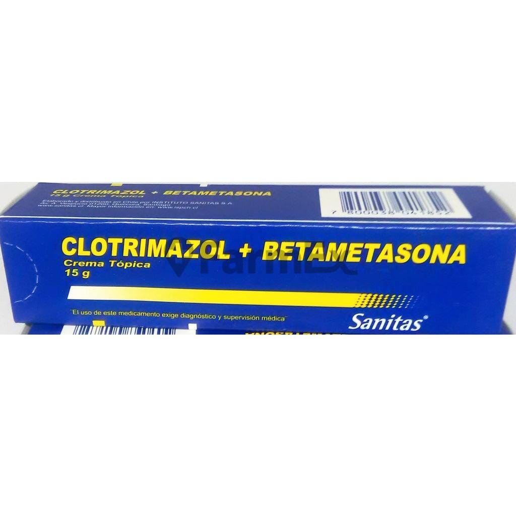 Clotrimazol + Betametasona Crema x 15 g Farmex-Consorcio-Persistente 