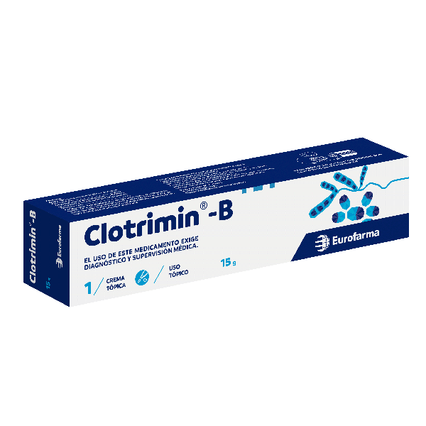Clotrimin-B Crema Tópica x 15 g Eurofarma 