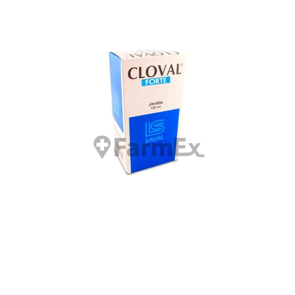 Cloval Forte Jarabe x 120 mL Farmex-Consorcio-Persistente 