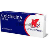 Colchicina 0,5 mg x 40 comprimidos.