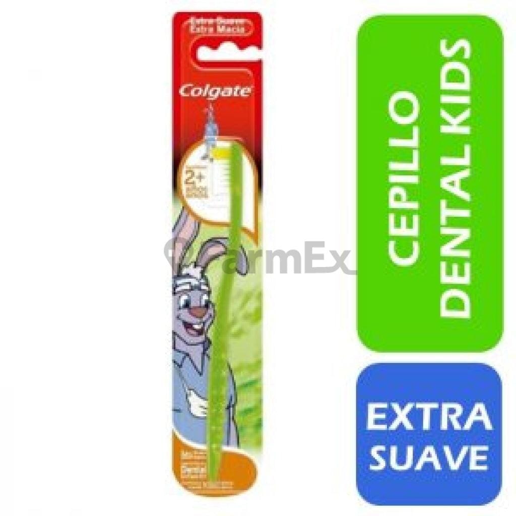 Colgate Cepillo dental Dr. Rabbit 2+ años Extra suave x 1 unidad Farmex-Pluxee-Persistente 