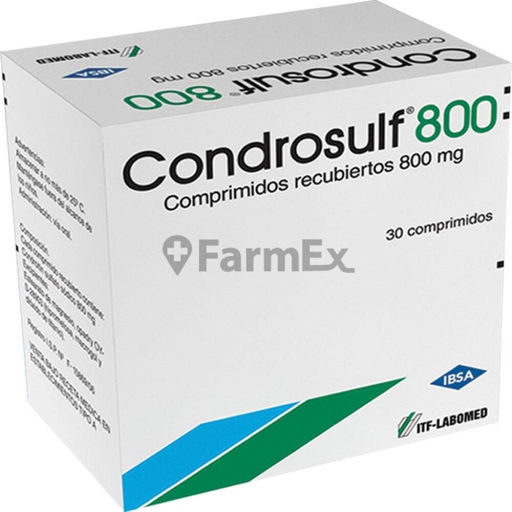 Condrosulf 800 mg x 30 comprimidos.