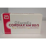 Cordiax Am 80 mg / 5 mg x 30 comprimidos