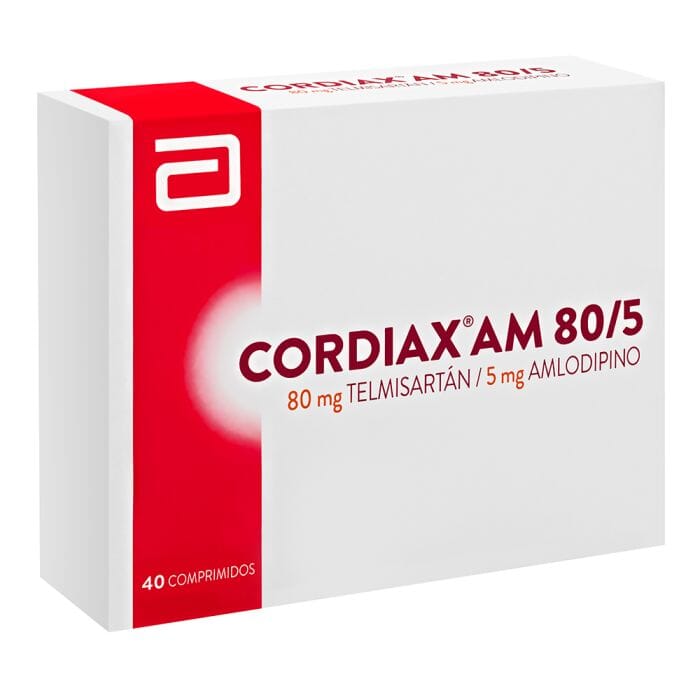 Cordiax Am 80 mg / 5 mg x 40 comprimidos ABBOTT 