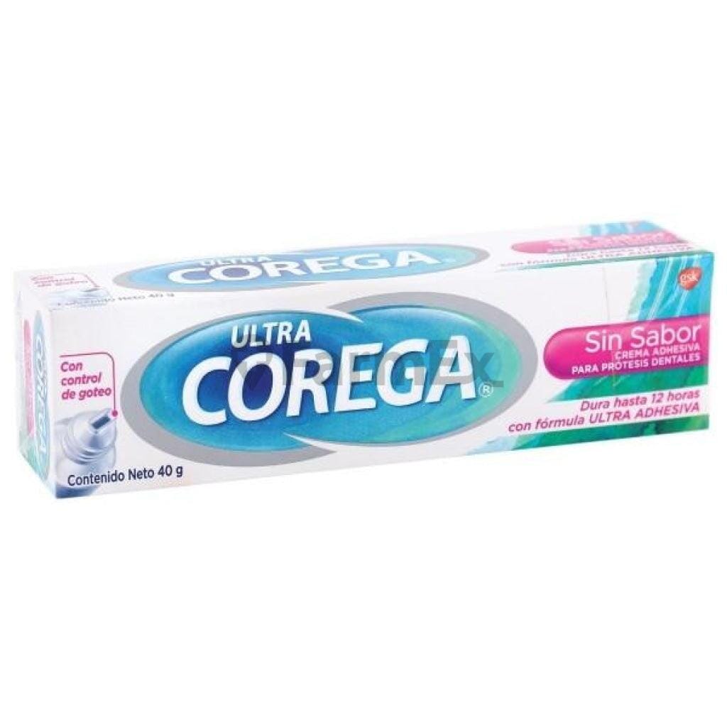 Corega Ultra Sin Sabor x 40 g Farmex-VidaTres-Persistente 