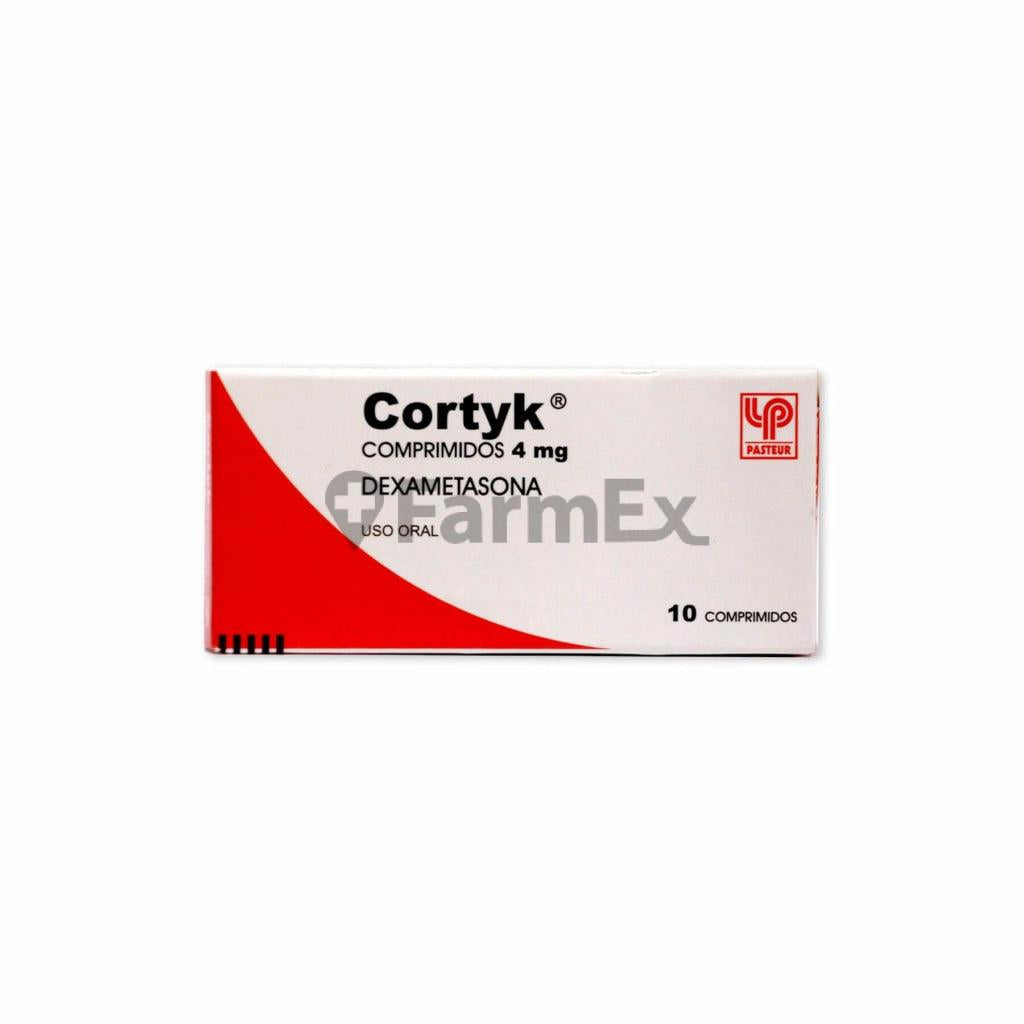 Cortyk 4 mg x 10 comprimidos.
