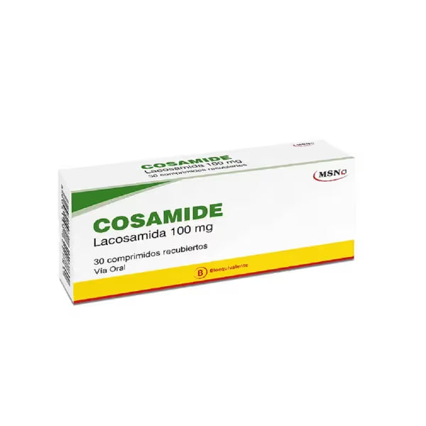 Cosamide 100 mg X 30 comprimidos recubiertos MSN 