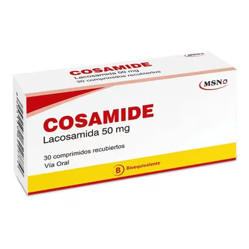 Cosamide 50 mg X 30 comprimidos recubiertos MSN 