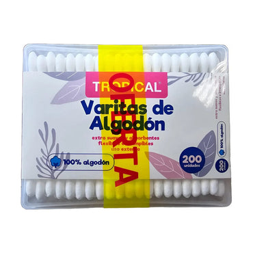 Cotonitos "Cotton Tips" x 400 unidades Tropical Degil 