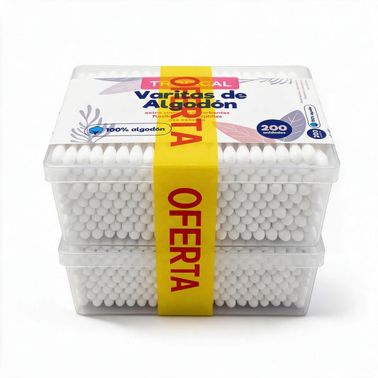 Cotonitos "Cotton Tips" x 400 unidades Tropical Degil 