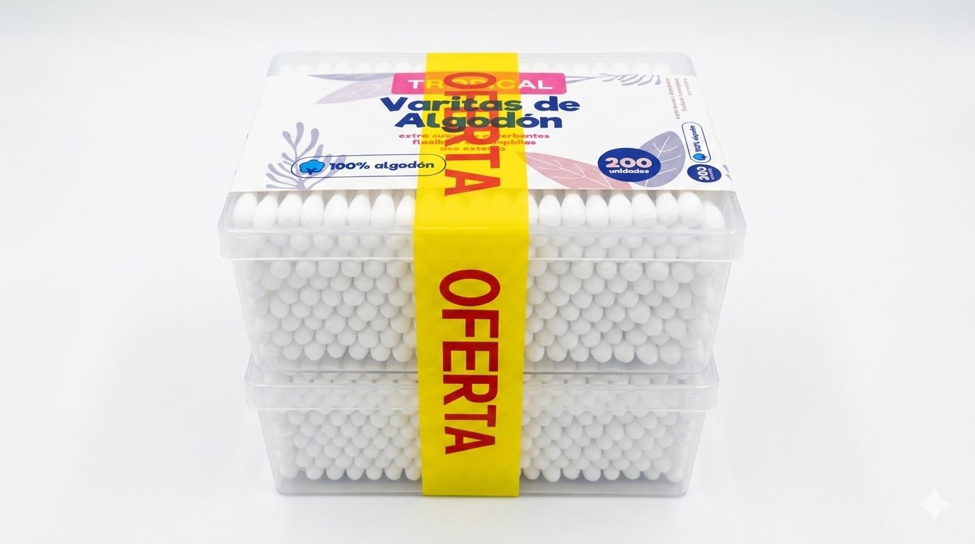 Cotonitos "Cotton Tips" x 400 unidades.