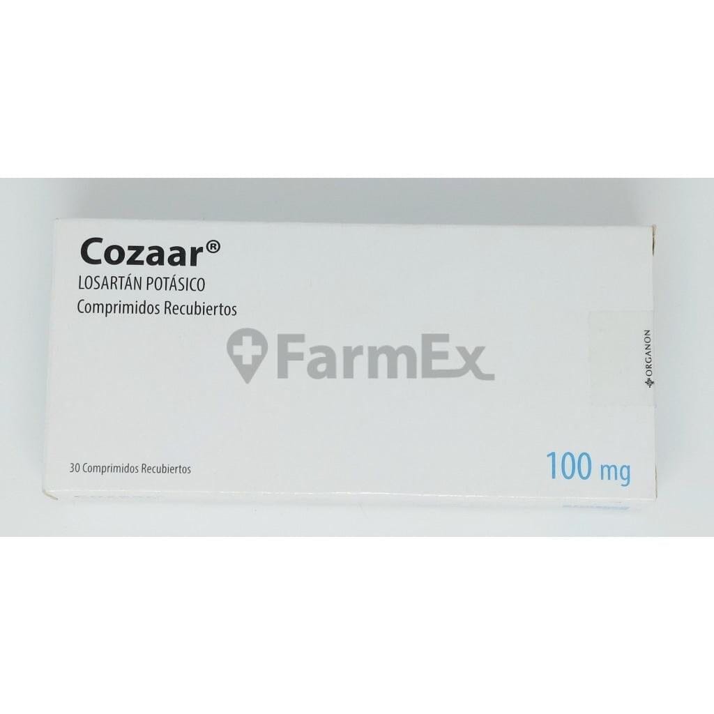 Cozaar 100 mg x 30 comprimidos Farmex-BanMedica-Persistente 