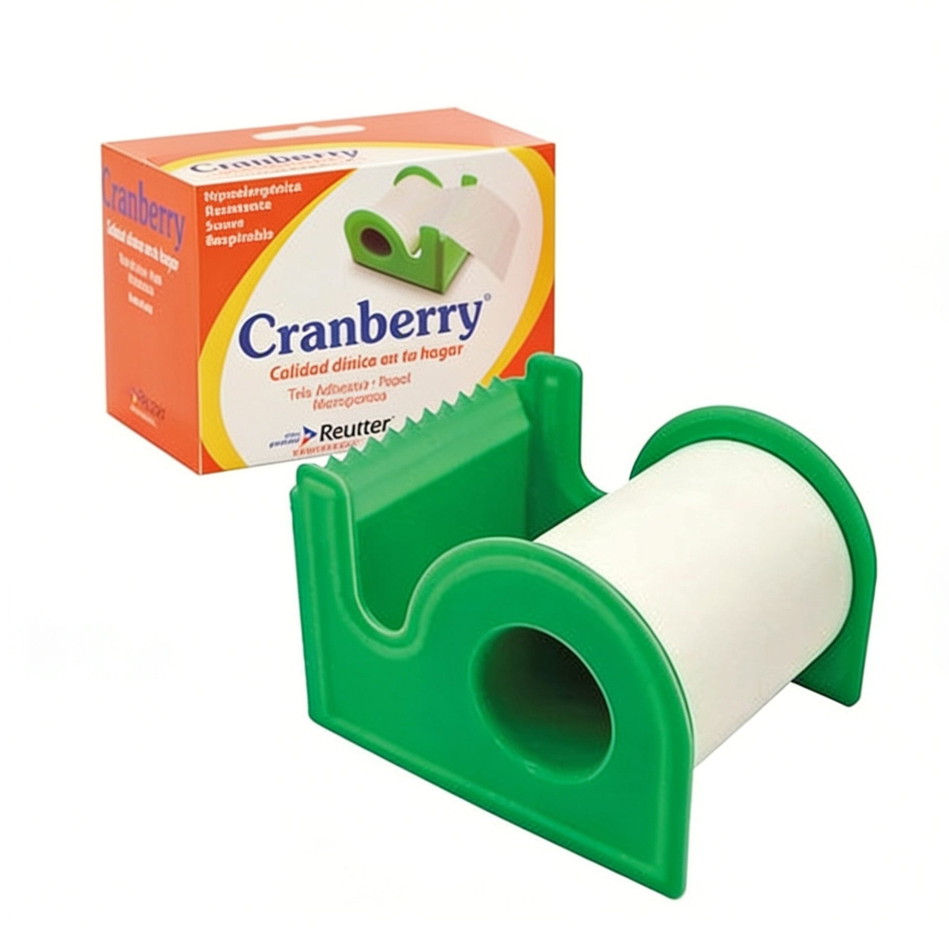 Cranberry Tela Adhesiva "Papel Microporosa Blanca" 5 cm x 9 m REUTTER 